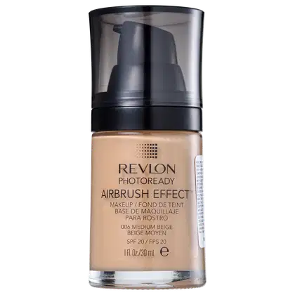 Imagem do produto Revlon Photoready Airbrush Effect FPS 20 Medium Beige - Base Líquida 30ml