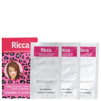 Imagem do produto Ricca - Adesivo Removedor de Cravos (3 Unidades)