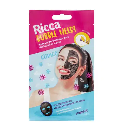 Imagem do produto Ricca Bubble Help! - Máscara de Limpeza Facial (1 unidade)