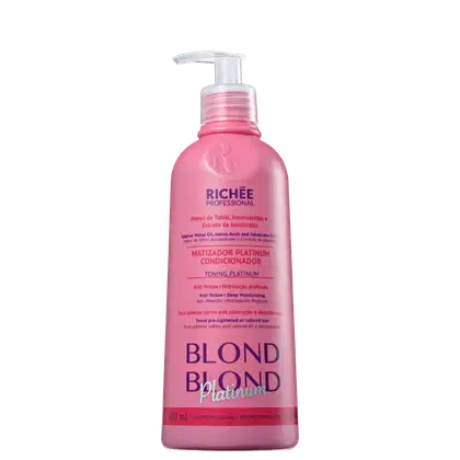 Imagem do produto Richée Professional Blond Platinum - Condicionador Matizador 500ml