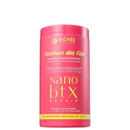 Imagem do produto Richée Professional Nano Btx Repair	 Desmaio dos Fios - Máscara Capilar 1000g