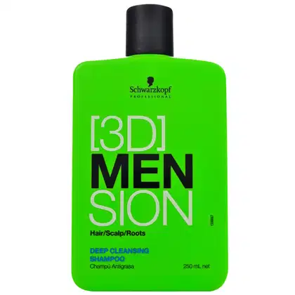 Imagem do produto Schwarzkopf Professional 3DMen Deep Cleasing - Shampoo 250ml