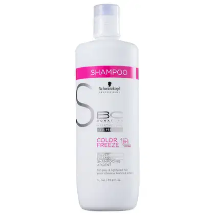 Imagem do produto Schwarzkopf Professional BC Bonacure Color Freeze Silver - Shampoo Desamarelador 1000ml