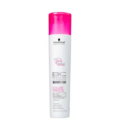 Imagem do produto Schwarzkopf Professional BC Bonacure Color Freeze Silver - Shampoo Desamarelador 250ml