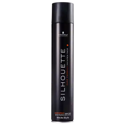 Embalagem cilíndrica de metal preto fosco com detalhes do logotipo e nome da marca Schwarzkopf em relevo. Design minimalista e sofisticado com foco no nome do produto.