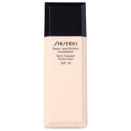 Imagem do produto Shiseido Sheer and Perfect Foundation FPS 15 Natural Deep Beige Wb60 - Base Líquida 30ml