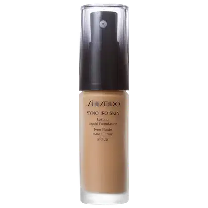 Imagem do produto Shiseido Synchro Skin Lasting Liquid Foundation FPS 20 G5 Golden 5 - Base Líquida 30ml