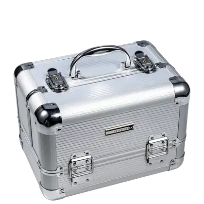 Imagem do produto Studio KV HC0043-SL Silver Listrada - Maleta de Maquiagem