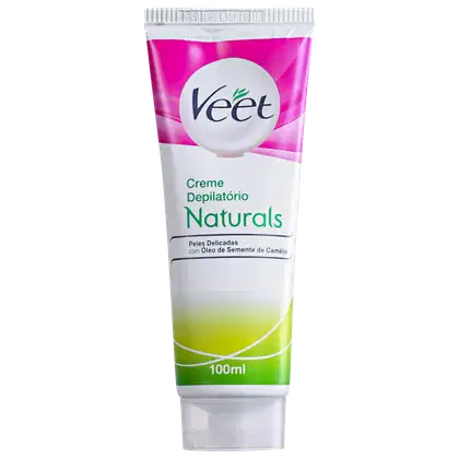 Imagem do produto Veet Naturals Camélia - Creme Depilatório 100ml