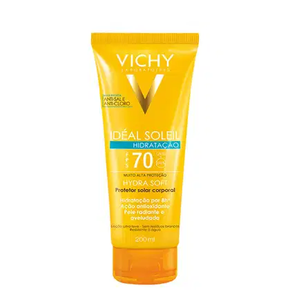 Imagem do produto Vichy Ideal Soleil Hidrasoft FPS70 - Protetor Solar Corporal 200ml