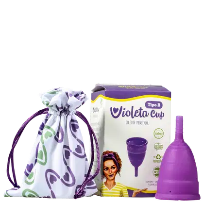 Imagem do produto Violeta Cup Violeta Tipo B (-30 anos ou sem filhos) - Coletor Menstrual
