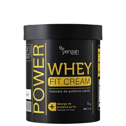 Imagem do produto Yenzah Power Whey Fit Cream - Máscara Capilar 1kg