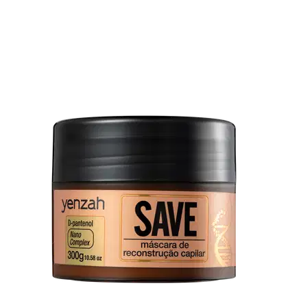 Imagem do produto Yenzah Save Reconstrução Capilar - Máscara de Reconstrução 300g