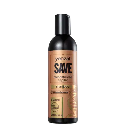 Imagem do produto Yenzah Save Reconstrução Capilar - Shampoo 240ml