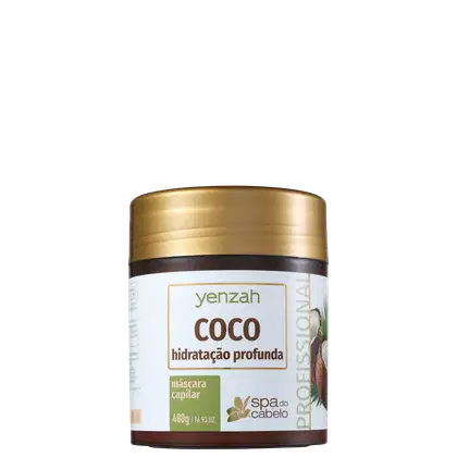 Imagem do produto Yenzah SPA dos Cabelos Coco - Máscara Capilar 480g