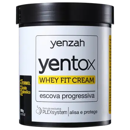 Imagem do produto Yenzah Power Whey Yentox Whey Fit Cream - Escova Progressiva 900g