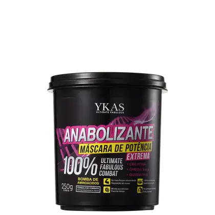 Imagem do produto YKAS Anabolizante Capilar de Potência - Máscara 250g