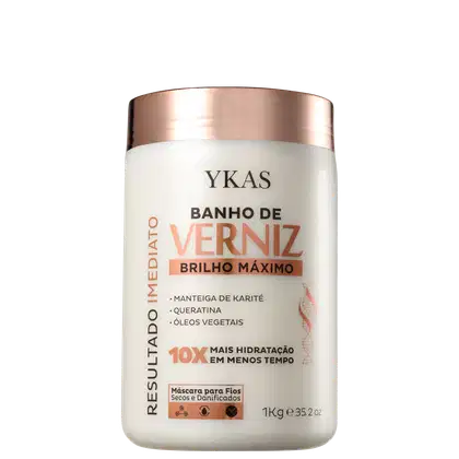 Imagem do produto YKAS Banho de Verniz - Máscara Capilar 1000g