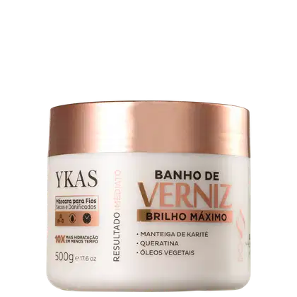 Imagem do produto YKAS Banho de Verniz - Máscara Capilar 500g