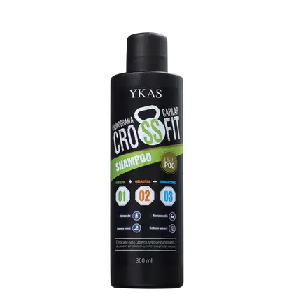 Imagem do produto YKAS Crossfit Cronograma Capilar - Shampoo 300ml