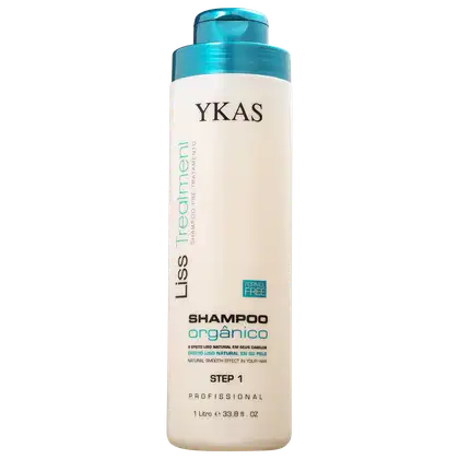 Imagem do produto YKAS Liss Treatment Orgânico Step 1 - Shampoo Pré-Tratamento 1000ml