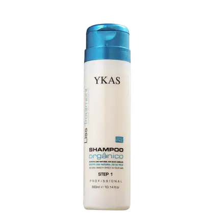 Imagem do produto YKAS Liss Treatment Orgânico Step 1 - Shampoo Pré-Tratamento 300ml