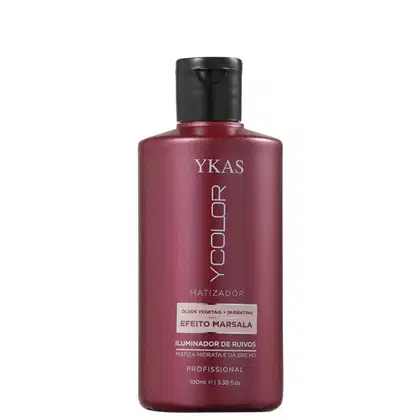 Imagem do produto YKAS Ycolor Efeito Marsala - Máscara Matizadora 100ml