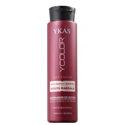 Imagem do produto YKAS Ycolor Efeito Marsala - Máscara Matizadora 500ml