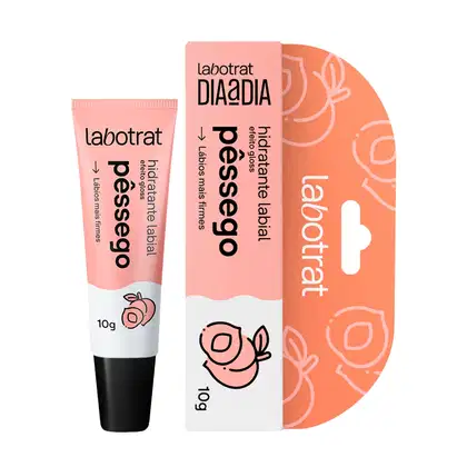 Imagem do produto Hidratante Labial Pêssego Efeito Gloss Firmador Labotrat 10g