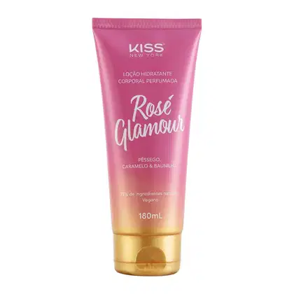 Imagem do produto Kiss New York Rose Glamour - Loção Hidratante Corporal 180ml