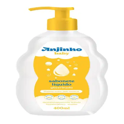 Imagem do produto Anjinho Baby Sabonete Líquido Glicerinado 400ml