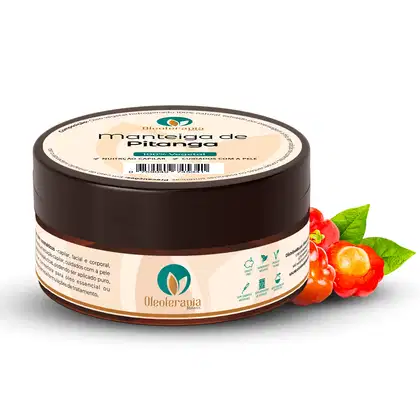Imagem do produto Manteiga de Pitanga 100% natural uso capilar e corporal - 30g