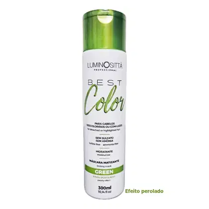 Imagem do produto Máscara Matizadora Green Best Color 300ml Luminosittà