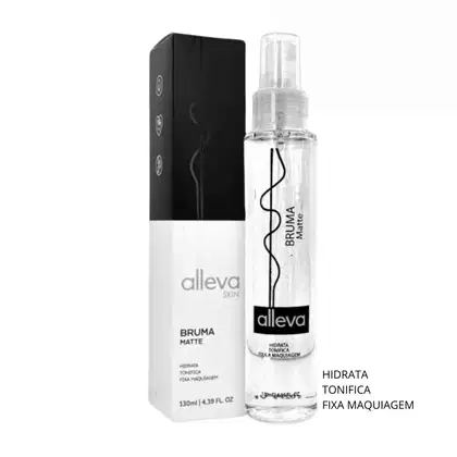 Imagem do produto Bruma Fixadora de Maquiagem 130ml Alleva - MATTE