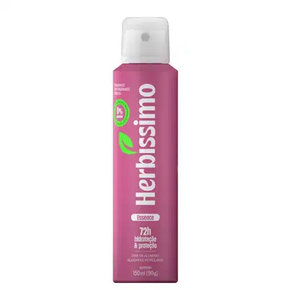 Imagem do produto Desodorante Antitranspirante Aerossol Herbíssimo Essence 150ml