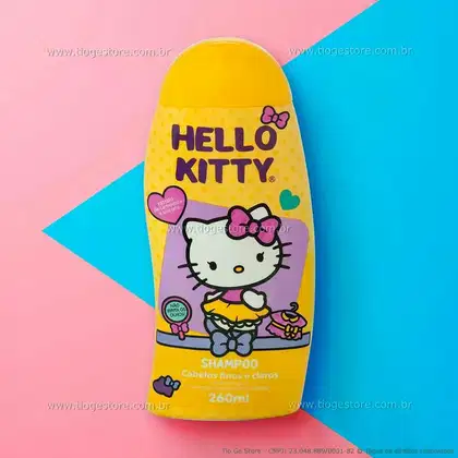 Imagem do produto SHAMPOO HELLO KITTY 260ML CABELOS FINOS E CLAROS