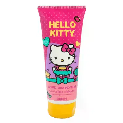 Imagem do produto CREME PARA PENTEAR HELLO KITTY 200ML CABELOS LISOS E DELICAD