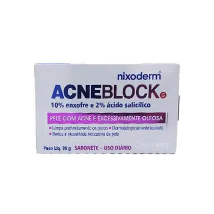 Imagem do produto ACNEBLOCK SABONETE S 80G - KLEY HERTZ