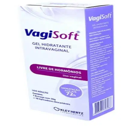 Imagem do produto VAGISOFT GEL HIDRATANTE INTRAVAGINAL COM 10 APLICADORES