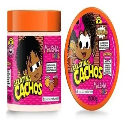 Imagem do produto MASCARA HIDRATANTE CACHOS MILENA KIDS  500G
