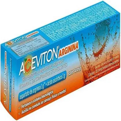 Imagem do produto ACEVITON ARGININA  16CPR LARANJA