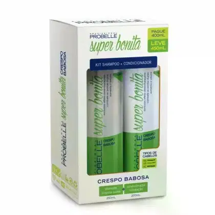 Imagem do produto KIT SH + COND SUPER BONITA BABOSA 250ML