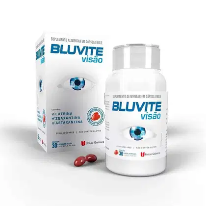 Imagem do produto Bluvite Visão 30 cápsulas União Química