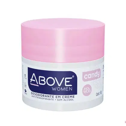 Imagem do produto DESODORANTE ABOVE CREME WOMEN CANDY 50G