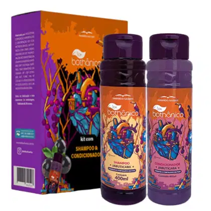 Imagem do produto KIT BOTHANICO SHAMPOO + CONDICIONADOR JABUTICABA 400ML CADA