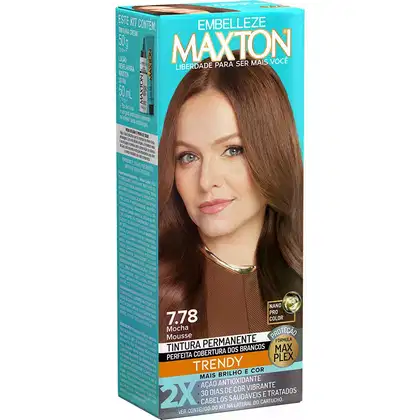 Imagem do produto TINTURA MAXTON 7.78 MOCHA MOUSSE