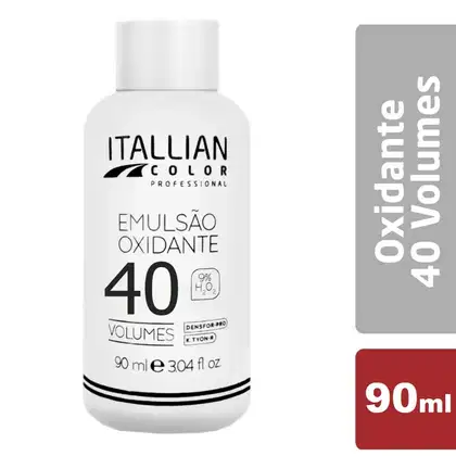 Imagem do produto Emulsão Oxidante Estabilizada Itallian Color OX 40 Volumes - Água Oxigenada 90ml