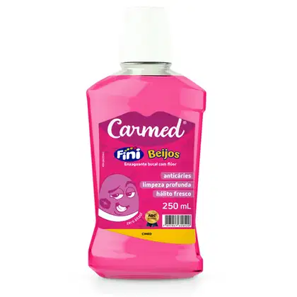 Enxaguante Bucal Carmed Fini Beijos 250ml