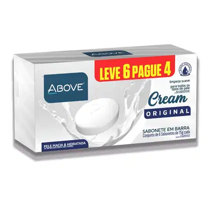 Imagem do produto Kit 3 und Kit Sabonete Barra Above Lv6Pg4 Cream Original