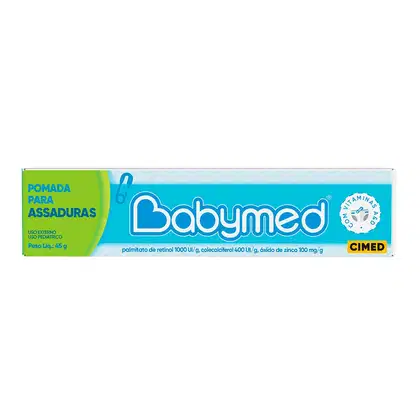Imagem do produto Kit 36 Pomadas Para Prevenção De Assaduras Babymed Azul 45g